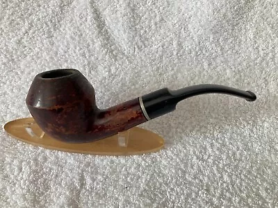 John Brumfit Bulldog Briar 315 Smooth Bent Estate Pipe • £5