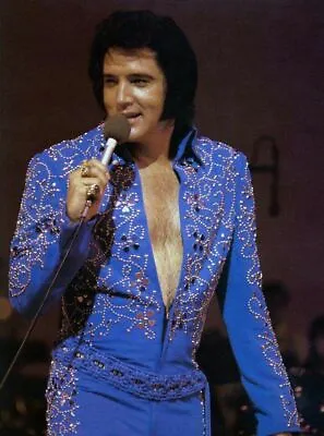 Elvis Presley On The Microphone 8x10 Picture Celebrity Print • $3.99