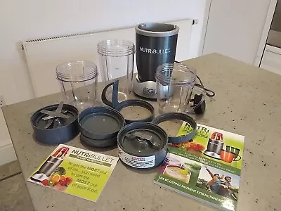 £27 • Buy NutriBullet Magic Bullet - 10 Piece Set - Smoothie Blender - Graphite Grey