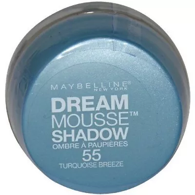 Maybelline Dream Mousse Shadow #55 Turquoise Breeze .12 Oz 3.5 G #839 • $3.95