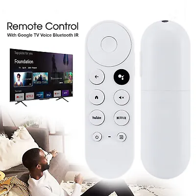 New Replacement For Chromecast With Google TV Voice Bluetooth IR Remote Control • $16.85