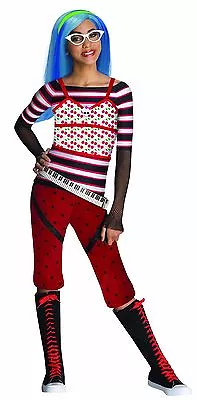 Girls Monster High Ghoulia Yelps Costume Fancy Dress Goulia Kids Child S M L NEW • $16.99