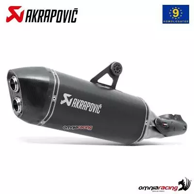 Akrapovic Exhaust Approved Titanium Black BMW R1200GS / Adventure 2014/2016 • $1005