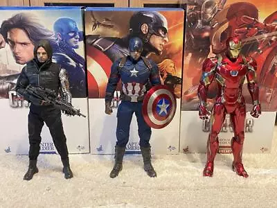 Hot Toys Captain America Civil War 3-Piece Set • $1840.08
