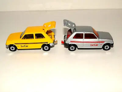 Vintage Matchbox Superfast Le Car X2 With Rare Red Glass 1981 • $12