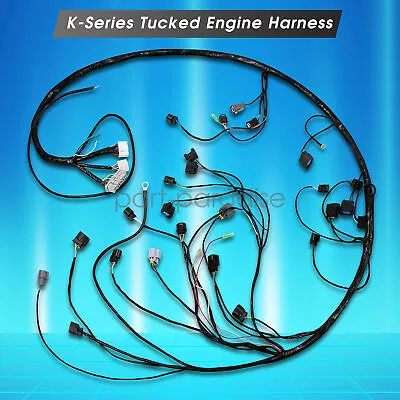 K-Swap Integra CRX EK EG K20 K24 K-Series Tucked Engine Harness For Honda Acura • $49.99