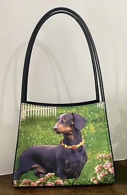 Dachshund Wiener Dog Handbag Sausage Dog Purse Shoulder Bag • $14.45