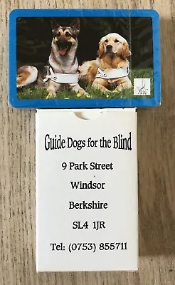 Dogs For The Blind Pack Of Playing Cards - With Jokers - Sealed • $8.21