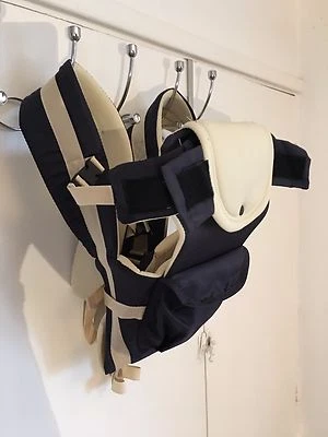 £7.95 • Buy Cotton Infant Baby Adjustable Wrap Sling Front Back Carrier 4 Position Max 18kg