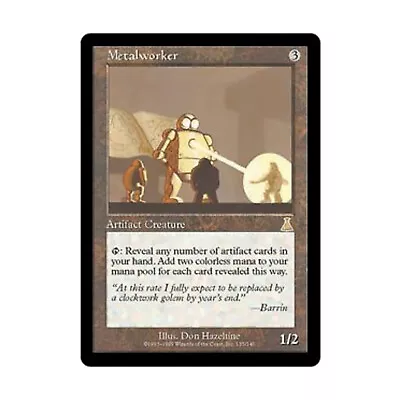 WOTC MtG Urza's Destiny Metalworker (R) EX- • $107.95