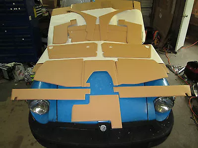 New 13 Piece Interior Panel Set W Door Panels For MG Midget 1970-79 Biscuit • $499.95