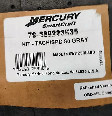 Mercury SmartCraft SC1000  (2) Tachometers / Speedo Kit - 79-389223K35 - New • $599