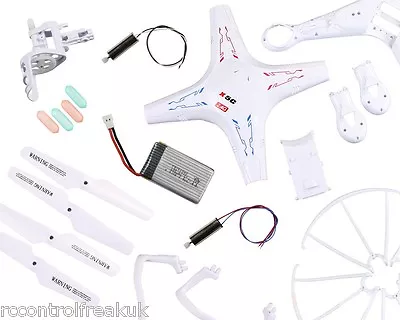 Syma X5C Quadcopter Blades Battery PCB Charger Frame Motor -ALL Spare Parts • $4.42