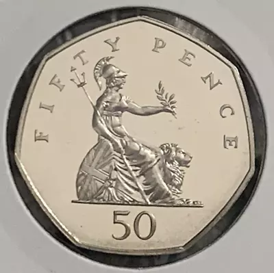 1992 50p Britannia Large Fifty Pence Coin Uncirculated UK BUNC Coin Hunt • £13.95