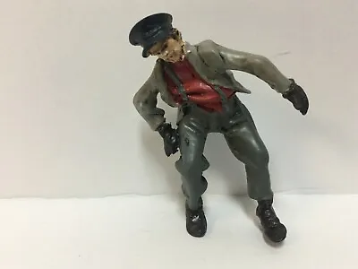 Just Plain Folk # 2012 G Scale Train Figure Engineer Sitting Leaning Right NEW • $9.95