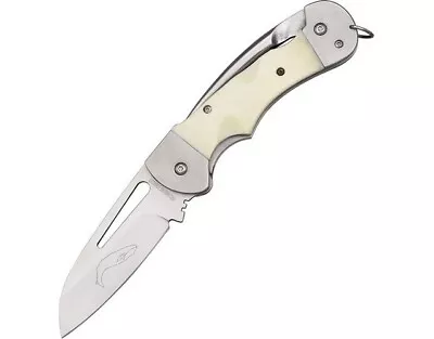 Myerchin AF300 Gen 2 Captain Satin Folding Knife 3.25  Sheepsfoot Blade • $108.13