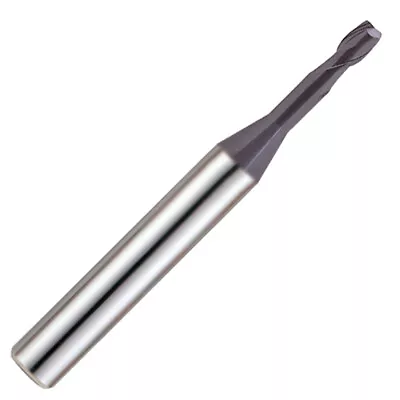 0.8mm 2FL Square Carbide End Mill 1.2mm LOC 6mm Reach 45mm OAL Y-Coated • $32.99