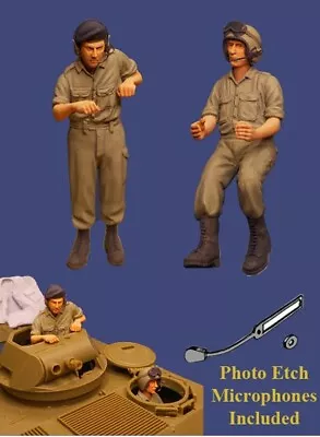 Callsign Moving M113 T-50 Crew Set In Vietnam 2 Figure Set 1:35 Unpainted Kit • £19.99