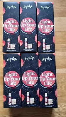 Job Lot Of 6  Impulse Light Up Your Life Fragrance & Candle Gift Set For Charity • £25