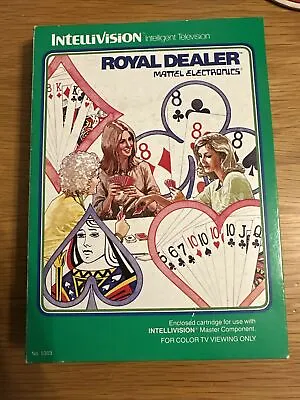 Intellivision Royal Dealer  Boxed With Manual And 2 Overlays • £9.99