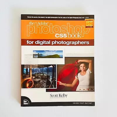 The Adobe Photoshop CS5 Book For Digital Photographers By Scott Kelby Paperback • $24