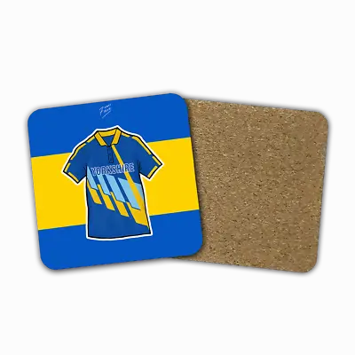 Yorkshire Cricket 1993 Shirt Coaster Memorabilia Hand Sublimated • £4.50