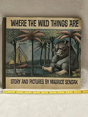 WHERE THE WILD THINGS ARE Sendak First Edition 1963 Library Of Congress No DJ • $170