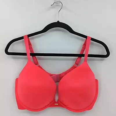 Fabulous By Victoria's Secret Bra Women's 38DD Pink Orange Plunge • $20.99