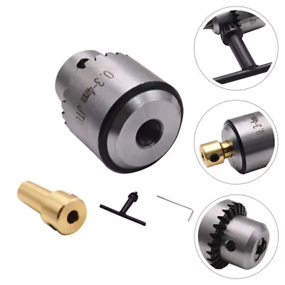  Hand Drill Three-jaw Chuck Stainless Steel Mini Adapter Small Bit • $9.79