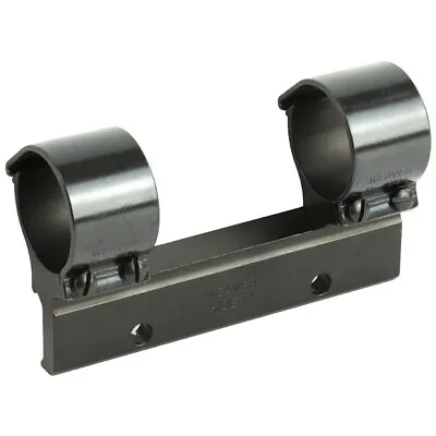 Weaver 49350 Detachable Side Mount 1  Tube High Bracket And Rings Black • $46.84