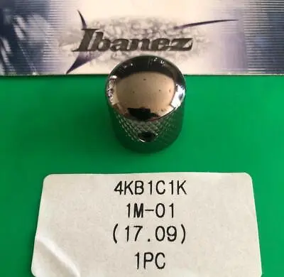 Ibanez Metal Control Knob In Cosmo Black Korean Steve Vai JEM RG S Prestige • £7.49