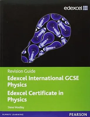 Edexcel IGCSE Physics Revision Guide (Edexcel International GCSE) By Steve Woo • £2.39