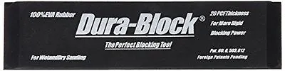 $21.95 • Buy Dura-block Af4402 Sanding Block 2/3 Block