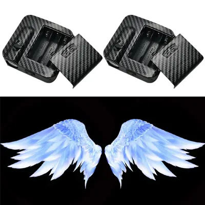 2 Wireless LED Car Door Light White Angle Logo Courtesy Ghost Shadow Projector • $14.59