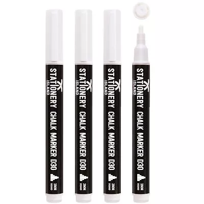 Liquid Chalk Pens White Markers For Blackboards Dry Erase Chalk Marker Pens W... • $9.60