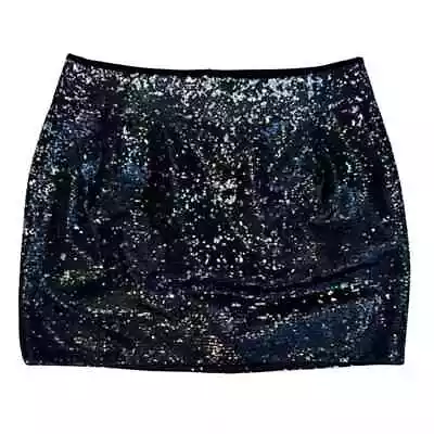 J CREW Sequin Mini Skirt • $22