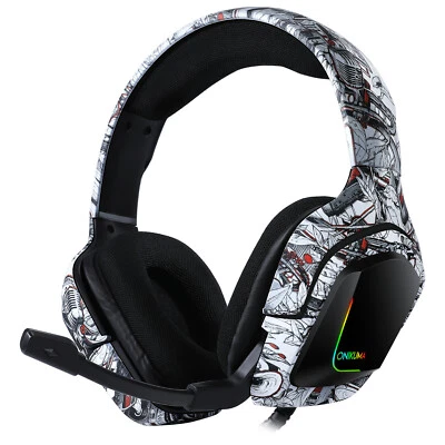 $37.50 • Buy ONIKUMA K20 Gaming Headset With Surround Sound Headphone With Mic Volume Control
