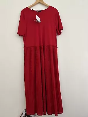 Zara Red Dress New With Tag Size L • $35