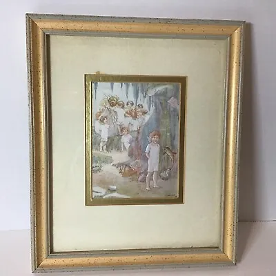 Margaret Tarrant Framed Print He Didn’t Care To Listen To The Fairies Vintage • £12.95