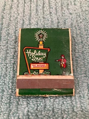 Vintage Matchbook:  Holiday Inn - Topeka KS - 20 Strike - Worn • $4.29