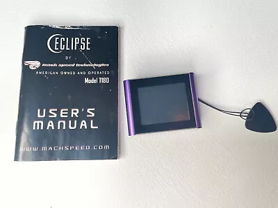 Eclipse Fit Clip Plus 8GB Digital Media MP3 Player Purple DOESN'T WORK UNPLUGGED • $7.19