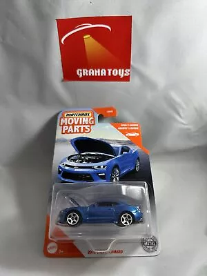 2010 Chevy Camaro Blue 2021 Matchbox Moving Parts Case F • $2.49