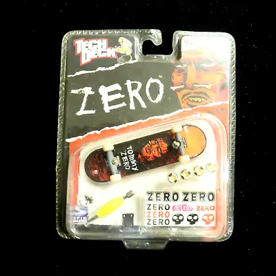 Vintage Tech Deck Rare ZERO With Xtra Wheels +tool + Stickers Spinmaster 1998 • $44.99
