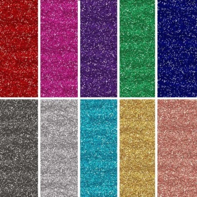 £1.50 • Buy 100% Cotton Digital Fabric Plain Glitter Look Sparkly Crafty 140cm Wide