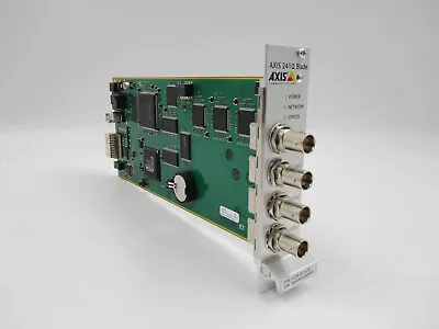 Axis 241Q Blade Video Server Rack 4-Channel Source Plug-In Module 0209-001-03 • $19.99