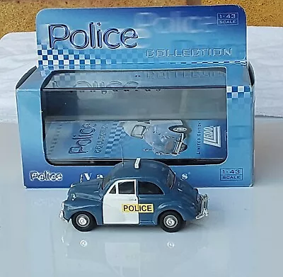 1:43 Corgi Vanguards VA05805 Morris Minor Met Police Panda Car Boxed. • £6.25