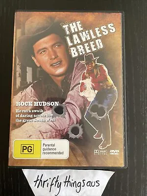 $7.99 • Buy 🇦🇺 THE LAWLESS BREED DVD 1952 Western BRAND NEW! Rock Hudson REGION 4 Aus PAL
