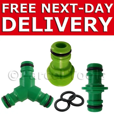 Hozelock Style HOSE PIPE CONNECTOR Tap 2-Way Double Triple Y Hosepipe Male 1/2  • £3.47