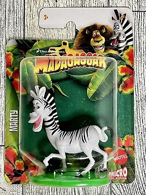 Marty Madagascar Zebra Mini Figure Mattel Micro Collection New Dreamworks Toy • $10.90