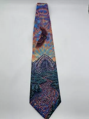 $9.99 • Buy Wings As Eagles Christian Neck Tie Religious Made In USA